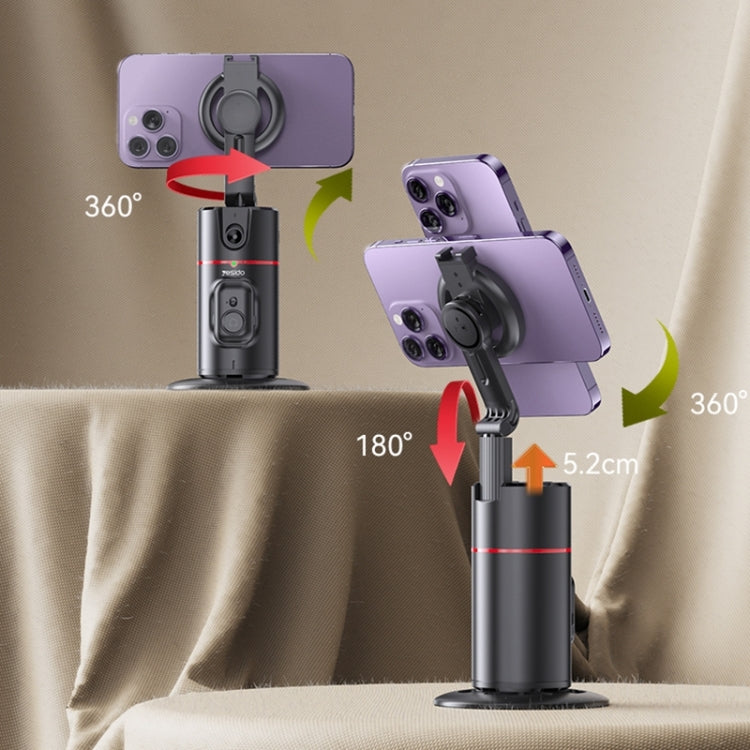Yesido SF20 Staffa PTZ magnetica con rilevamento automatico del viso rotante a 360 gradi con rotazione a 360 gradi, SF20