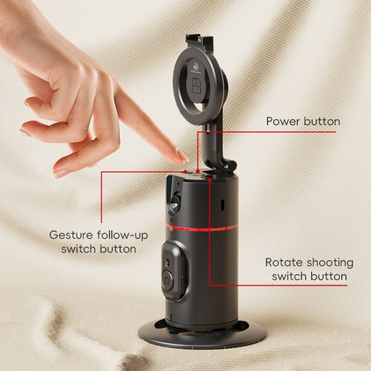 Yesido SF20 Staffa PTZ magnetica con rilevamento automatico del viso rotante a 360 gradi con rotazione a 360 gradi, SF20