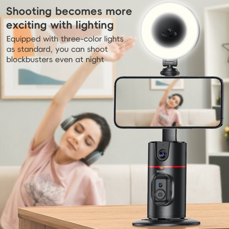 Yesido SF20 Staffa PTZ magnetica con rilevamento automatico del viso rotante a 360 gradi con rotazione a 360 gradi, SF20