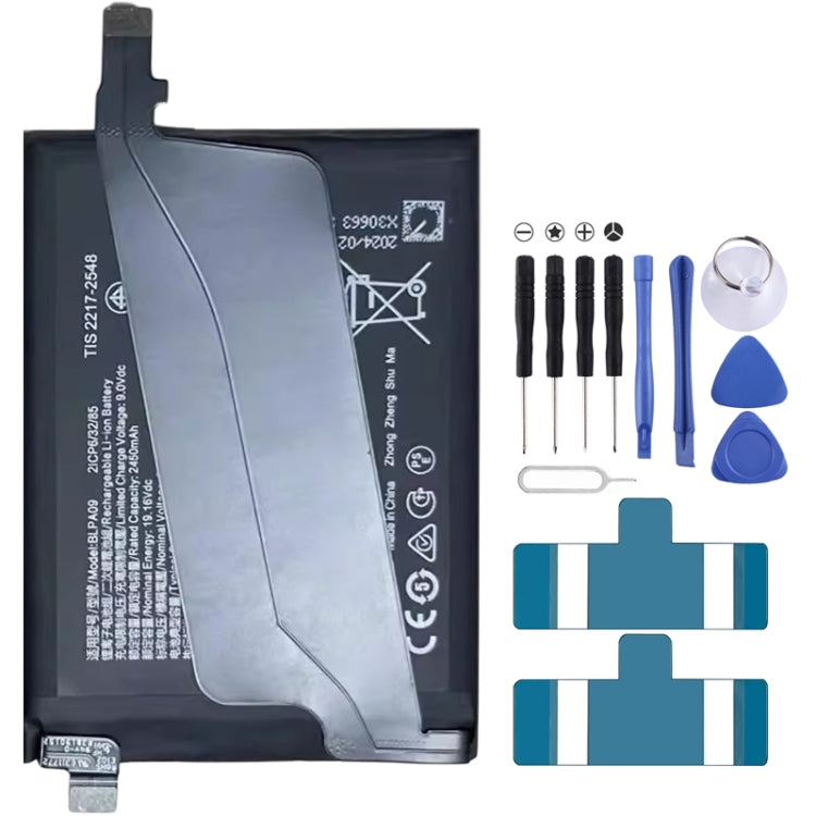 Sostituzione della batteria, For OnePlus Nord CE 3 Lite / N30 5G BLP989 5000mAh, For OnePlus Nord 10R / ACE 2V BLP925 2500mAh, For OnePlus ACE 2 / 11 BLP975 2435mAh, For OnePlus ACE 2 Pro BLPA09, For OnePlus 10T / ACE Pro BLP945 4800mAh