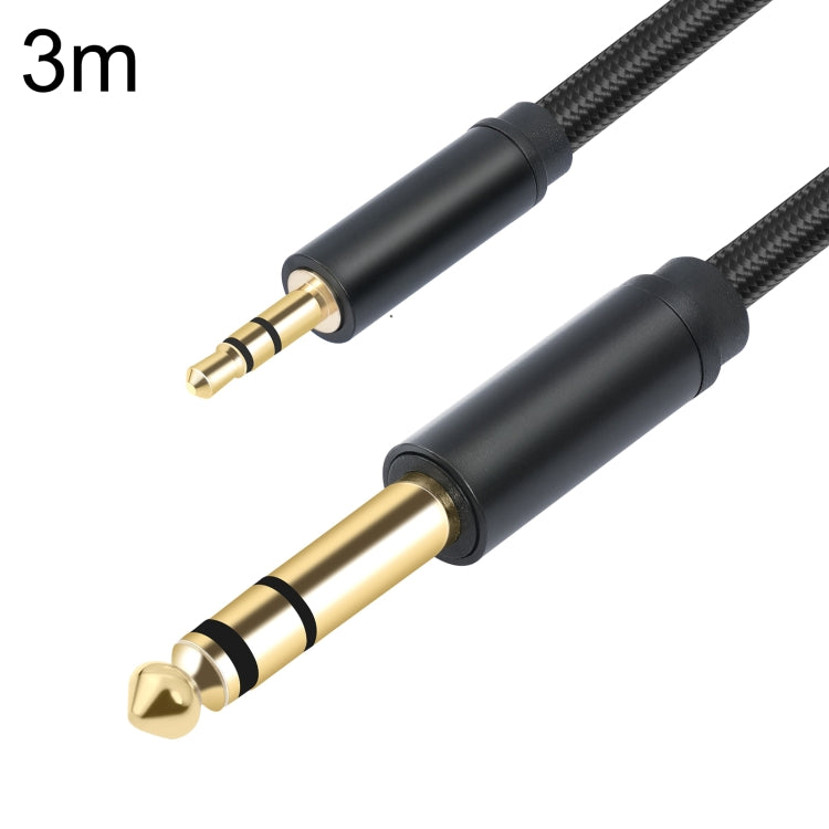 3662-3662BK Cavo audio amplificatore stereo da 3,5 mm maschio a 6,35 mm maschio, 1m, 2m, 3m
