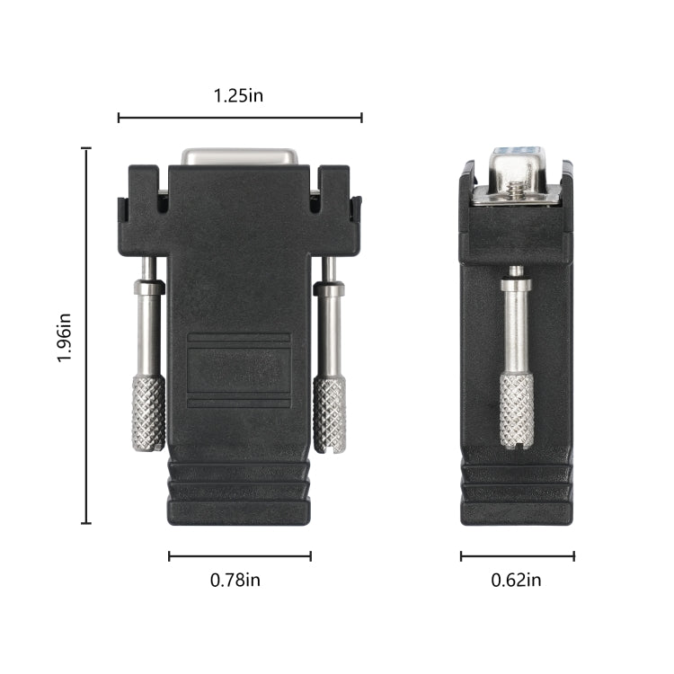 Adattatore DB15 VGA femmina a RJ45 8P femmina, VGA to RJ45 8P