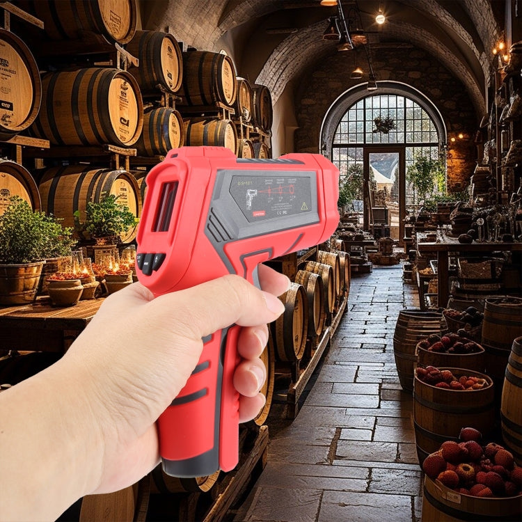 Termometro a infrarossi con display LCD BENETECH GT313C, batteria non inclusa, GT313C