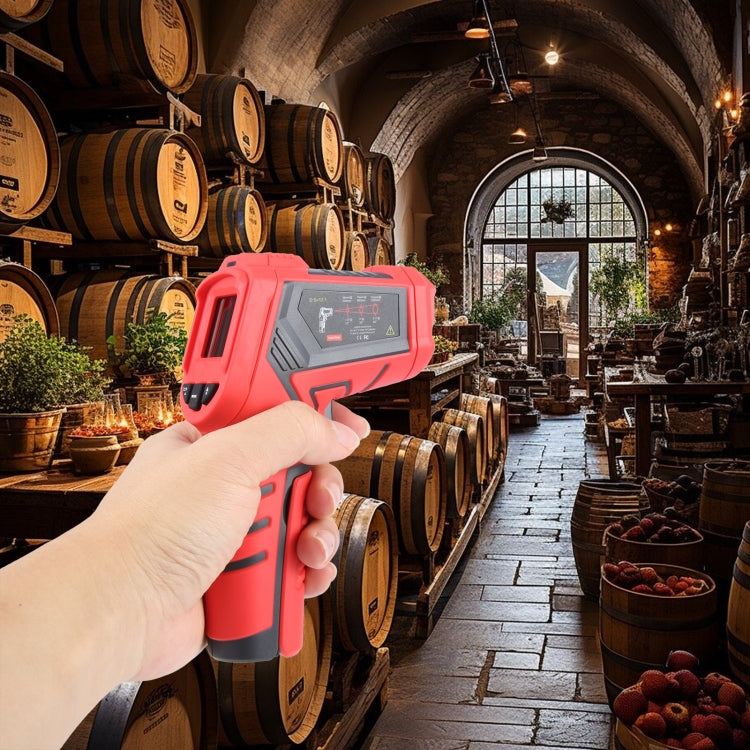 Termometro a infrarossi con display LCD BENETECH GT313D, batteria non inclusa, GT313D