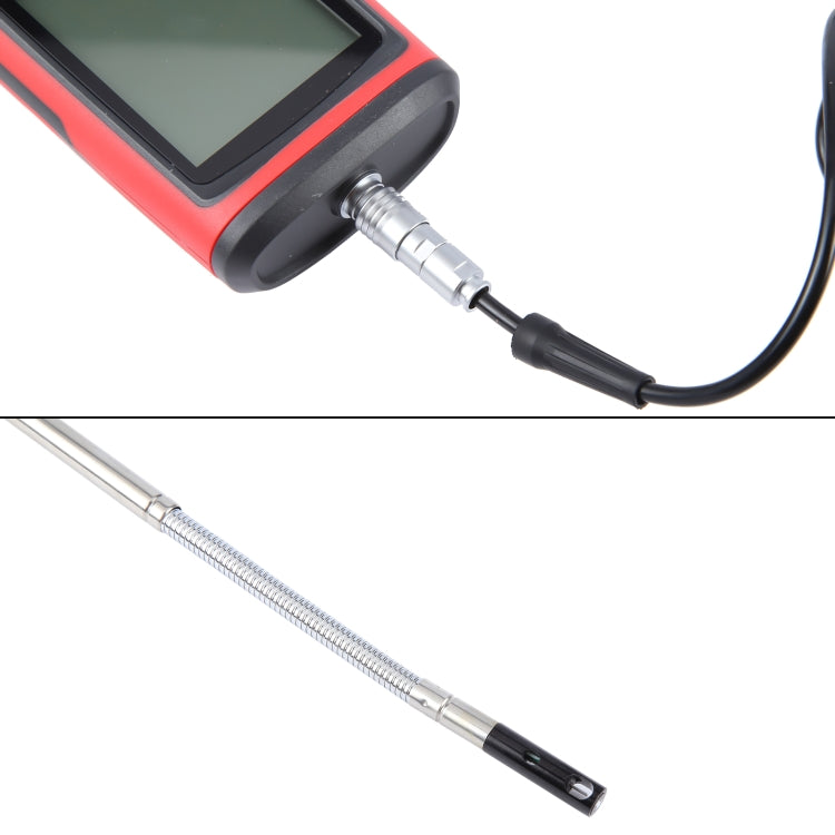 Anemometro digitale portatile a filo caldo LCD BENETECH GT8616, GT8616 Hot Wire Anemometer
