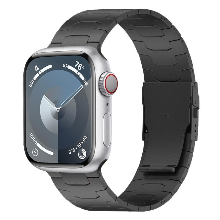 Cinturino per orologio in lega di titanio con fibbia di sicurezza Oracle da 26 mm, For Apple Watch SE 2023 44mm, For Apple Watch Ultra 2 49mm, For Apple Watch Series 9 45mm, For Apple Watch Ultra 49mm, For Apple Watch Series 8 45mm