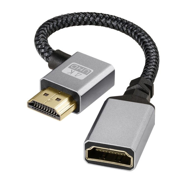 Cavo di prolunga HDMI maschio a femmina 4K UHD Adattatore TV per computer, lunghezza: 20 cm, Upward Bend, Downward Bend, Left Elbow, Right Elbow