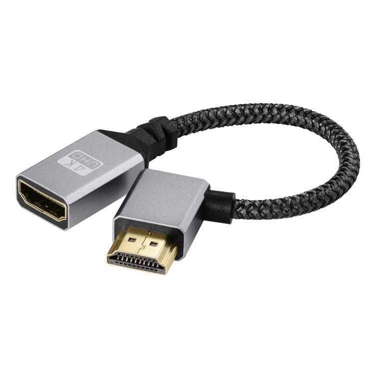 Cavo di prolunga HDMI maschio a femmina 4K UHD Adattatore TV per computer, lunghezza: 20 cm, Upward Bend, Downward Bend, Left Elbow, Right Elbow