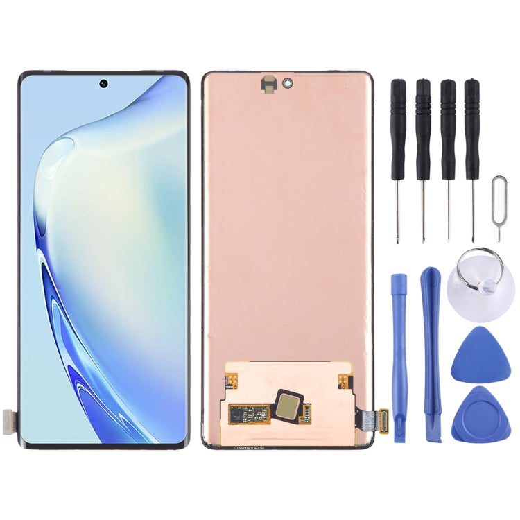 Schermo LCD AMOLED originale con digitalizzatore assemblaggio completo, For vivo iQOO 11 V2243A, For vivo V25e 4G V2201, For vivo V25 5G V2202, For vivo T1 Pro 5G V2151