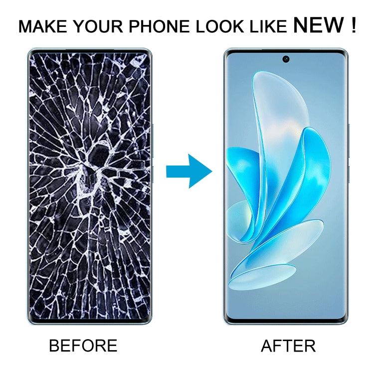 Schermo LCD AMOLED originale con digitalizzatore assemblaggio completo, For vivo iQOO 11 V2243A, For vivo V25e 4G V2201, For vivo V25 5G V2202, For vivo T1 Pro 5G V2151