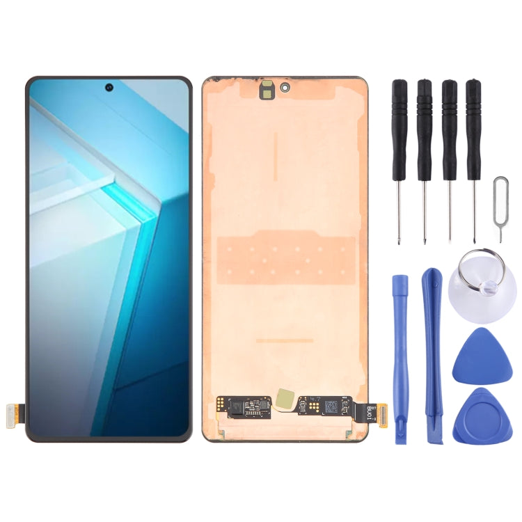 Schermo LCD AMOLED originale con digitalizzatore assemblaggio completo, For vivo iQOO 11 V2243A, For vivo V25e 4G V2201, For vivo V25 5G V2202, For vivo T1 Pro 5G V2151