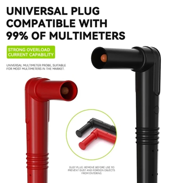 Luowei LW-315 1000V / 20A Cavo di prova universale per multimetro in silicone morbido per multimetro digitale, LW-315