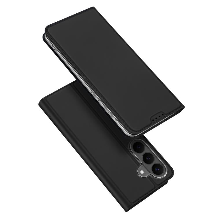Custodia per telefono in pelle Flip DUX DUCIS Skin Pro Series, For Galaxy S26 FE 5G, For Samsung Galaxy S26+ 5G, For Samsung Galaxy S26 Ultra 5G, For Samsung Galaxy S26 5G, For Samsung Galaxy S25 FE 5G, For Samsung Galaxy S25 Edge 5G