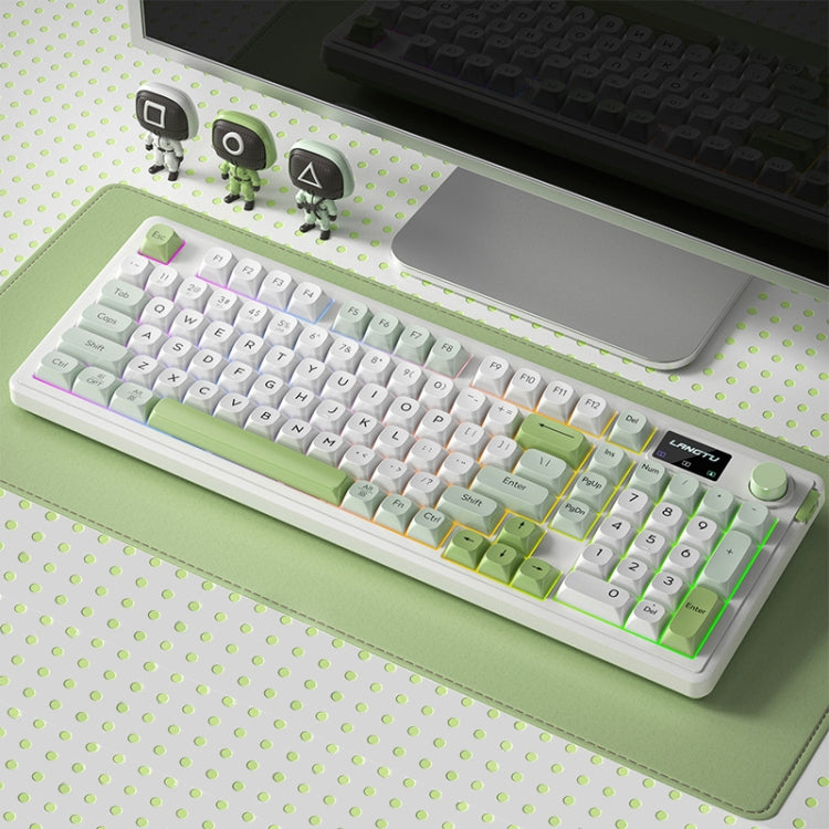 Tastiera da gioco meccanica wireless RGB Tri-mode LANGTU L98