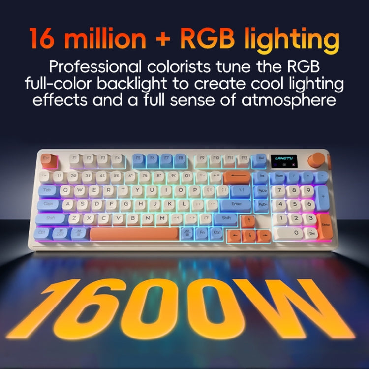Tastiera da gioco meccanica RGB cablata LANGTU L98
