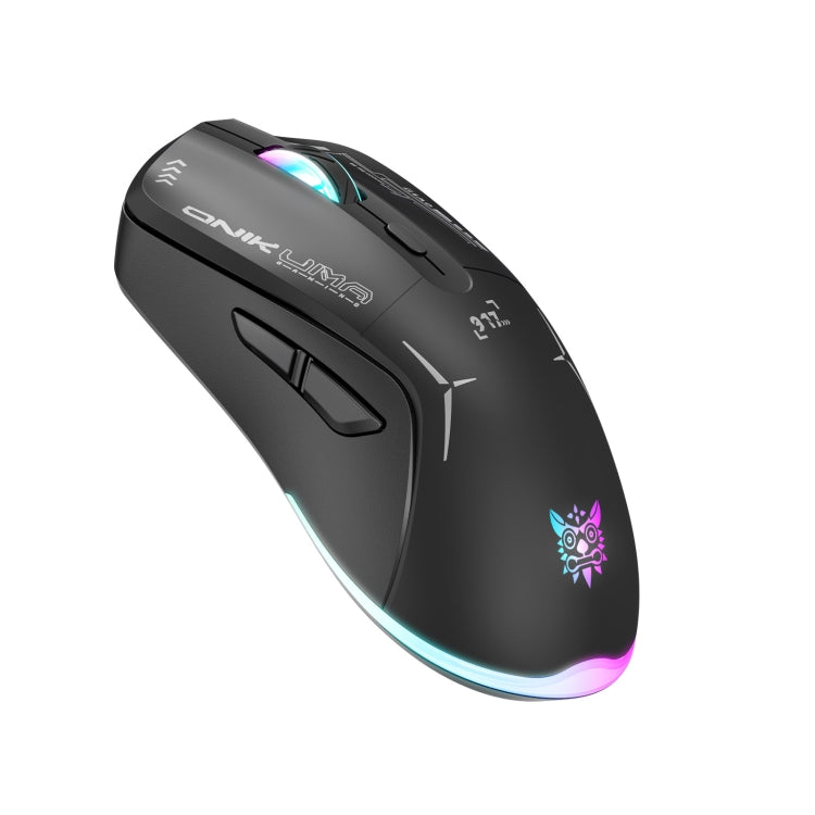 Mouse cablato + wireless 2,4 GHz ONIKUMA CW917 RGB 4800 DPI a doppia modalità, CW917 (Black), CW917 (White)