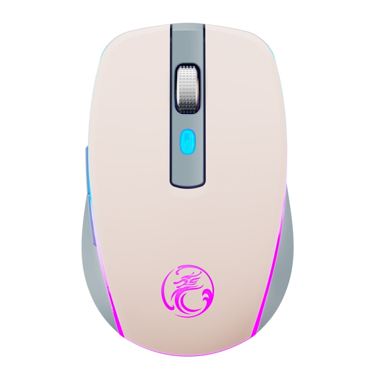 Mouse da gioco wireless silenzioso a 6 tasti Bluetooth Dual Mode iMICE G903