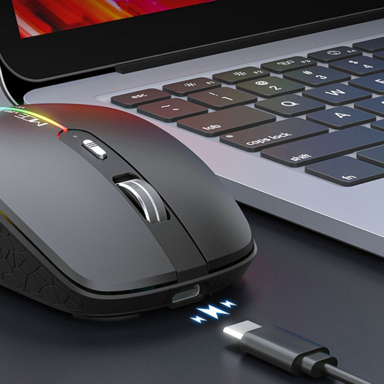 Mouse da gioco wireless silenzioso a 6 tasti a doppia modalità iMICE G904