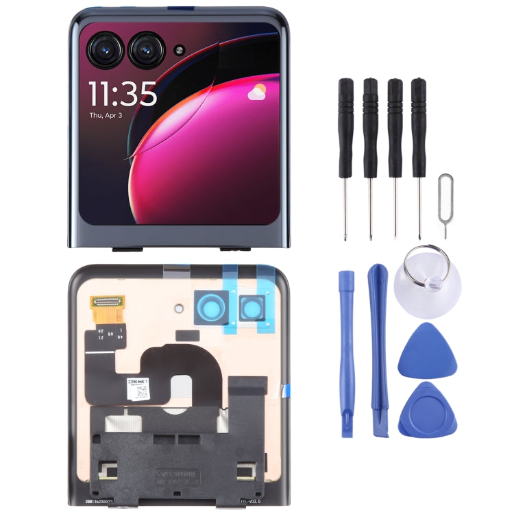 Display LCD Secondario Originale con Digitalizzatore per Motorola Razr 40 Ultra