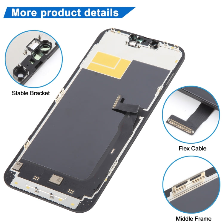 Schermo LCD ZY incell HD 1:1 con digitalizzatore assemblaggio completo, For iPhone 13 Pro Max(Incell), For iPhone 13 mini(Incell), For iPhone 12 Pro Max(Incell), For iPhone 12 mini, For iPhone 11 Pro, For iPhone XS(Incell), For iPhone XR