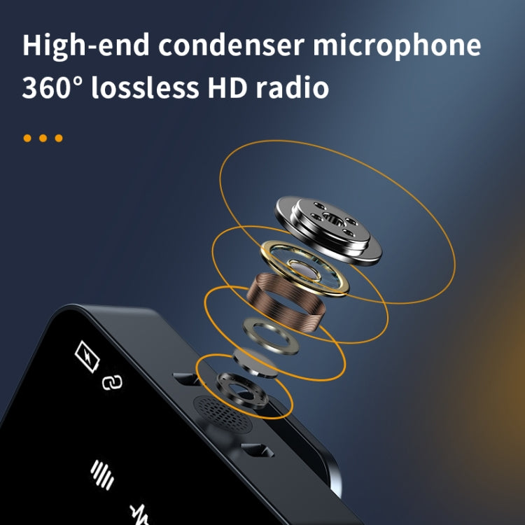 Microfono wireless Lavalier SX85 2 in 1 quadrato con riduzione intelligente del rumore, Type-C, 8 Pin