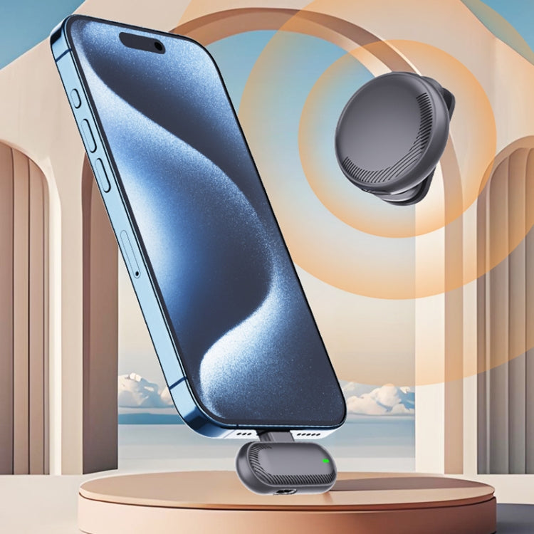 Microfono wireless lavalier SX19 1 TX + 1 RX con riduzione intelligente del rumore, Type-C, 8 Pin