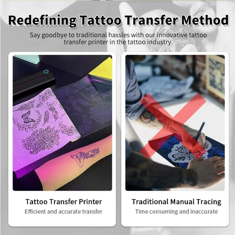 A41 203DPI Stampante per tatuaggi portatile Stampante termica Bluetooth HD per ufficio e studio