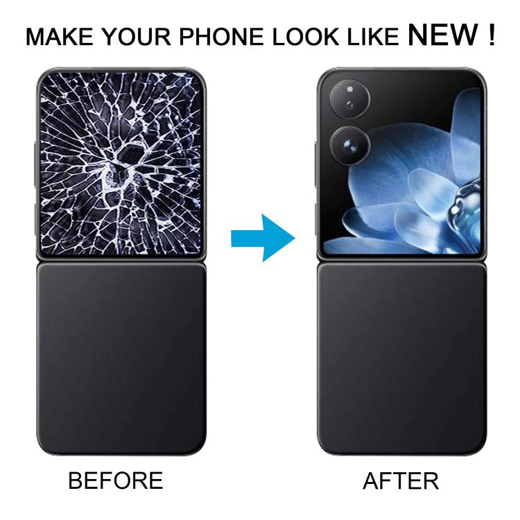 Schermo secondario LCD originale con digitalizzatore assemblaggio completo, For Xiaomi Mix Flip, For Xiaomi Mix Fold 3