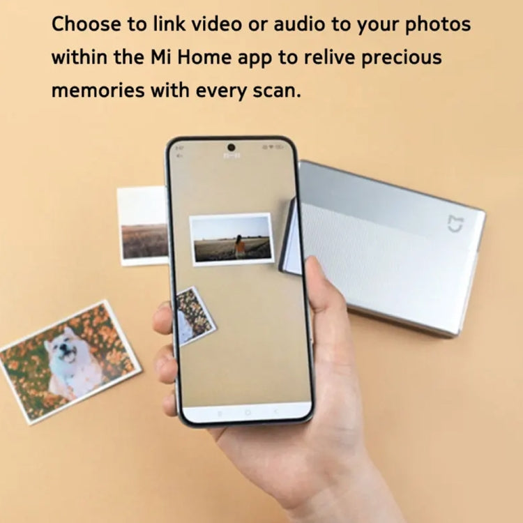 Stampante fotografica tascabile portatile originale Xiaomi Mijia 1S, 1S Pocket Photo Printer