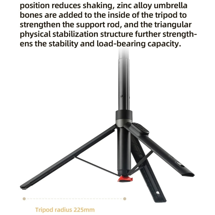 Xiaomi XMBJZPG01YM Zoom Supporto da pavimento Bluetooth Selfie Stick