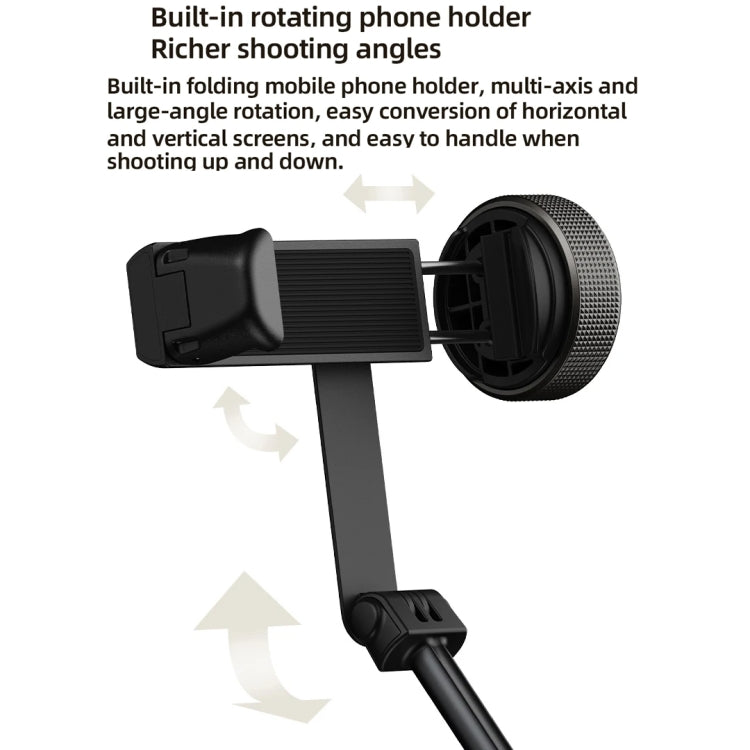Xiaomi XMBJZPG01YM Zoom Supporto da pavimento Bluetooth Selfie Stick