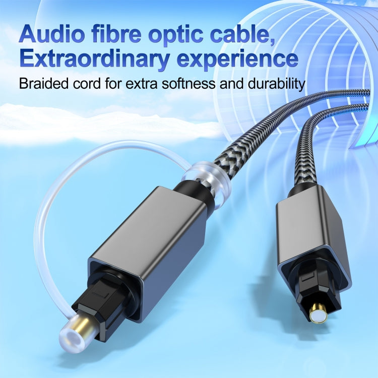 Cavo audio ottico digitale Toslink maschio-maschio OD5.0mm, 1m, 1.8m, 3m, 5m