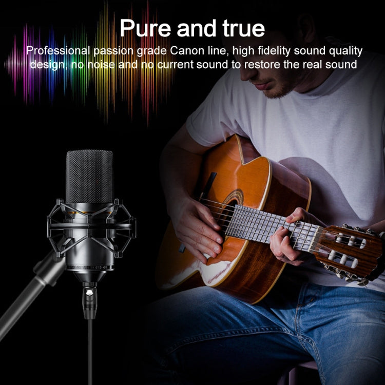 Cavo audio per microfono a doppio canale femmina Canon da 6,35 mm a XRL, 1m, 2m, 3m, 5m, 10m