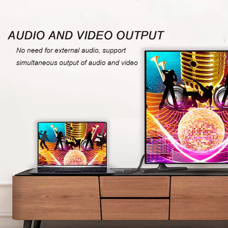 Cavo di conversione da DP a HDMI 4K HD per proiezione, DP to HDMI 4K