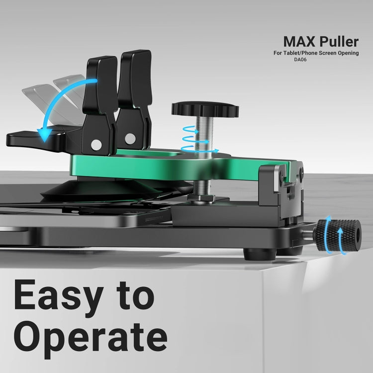 2UUL DA06 MAX Estrattore Doppia Ventosa Schermo LCD Dispositivo Aperto, DA06 MAX Puller
