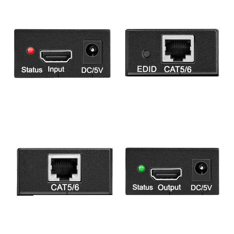 Extender di rete HDMI 4K a RJ45, distanza di trasmissione: 120 m, US Plug, UK Plug, AU Plug