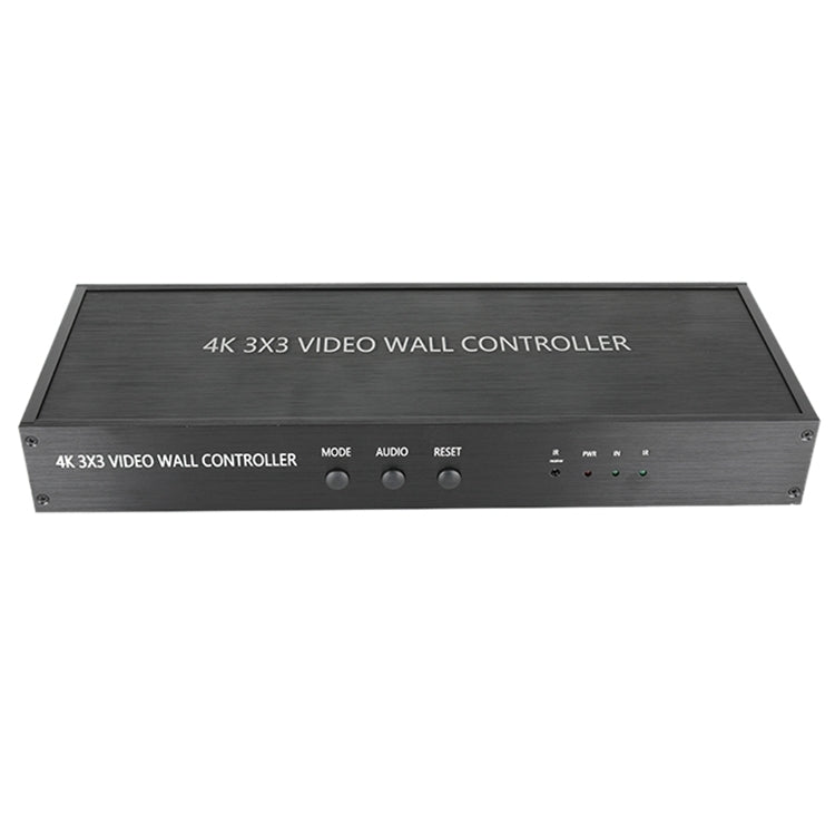 NK-BT88 4K 3x3 HDMI Video Wall Controller Processore di giunzione multischermo con telecomando, UK Plug, US Plug