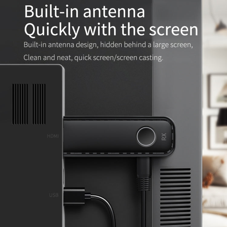 Sistema di assistenza wireless intelligente G57 Extender wireless HDMI con trasmettitore e ricevitore, G57