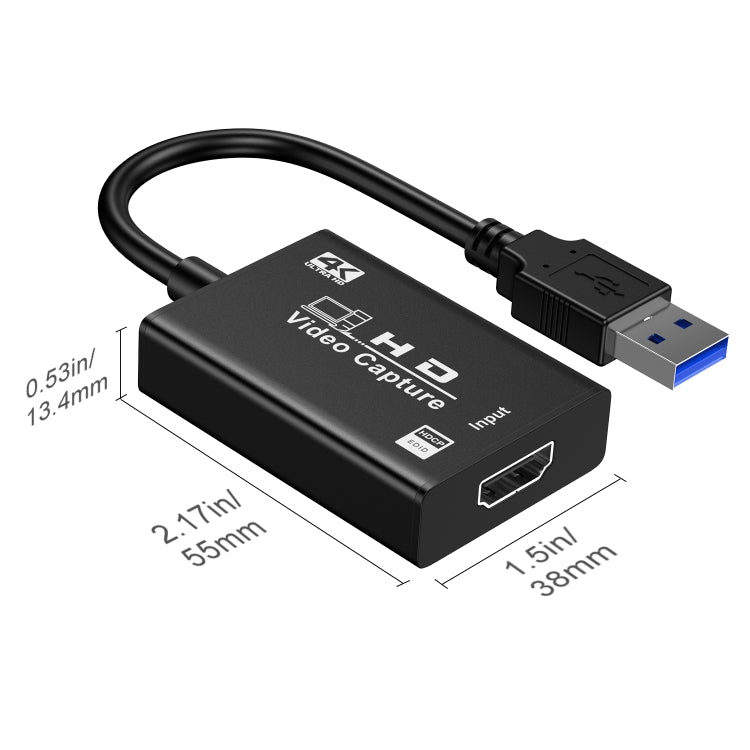 Scheda di acquisizione video HDTV USB con cavo, USB 3.0 with cable