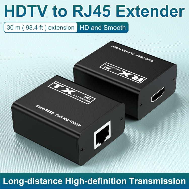 Cavo di prolunga di rete HDTV-RJ45 da 30 m