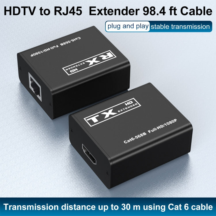 Cavo di prolunga di rete HDTV-RJ45 da 30 m