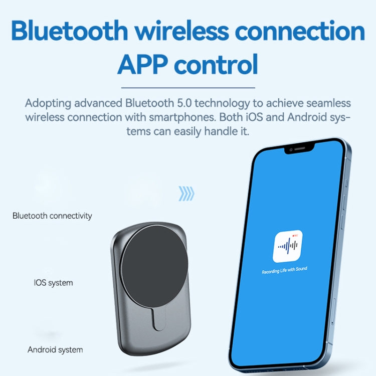 A1A Strong Magnetic Mobile Call Voice Recorder APP Versione di registrazione, 8GB, 16GB, 32GB, 64GB, 128GB