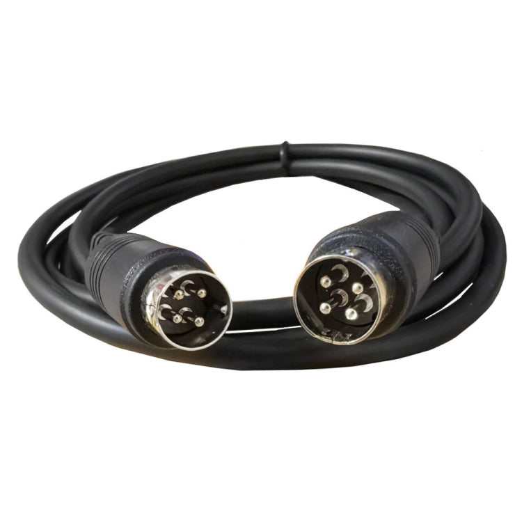 Cavo adattatore audio di alimentazione CA/CC MD DIN 4 pin maschio-maschio, 0.5m, 1m, 1.5m, 3m, 5m