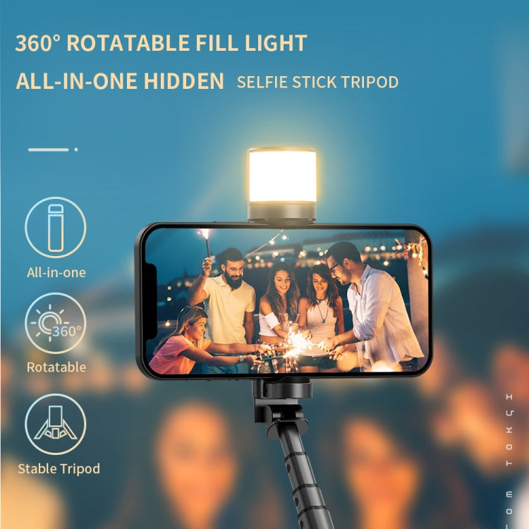 FUNSNAP Q12s 360 gradi girevole luce di riempimento Selsie Stick, Q12s