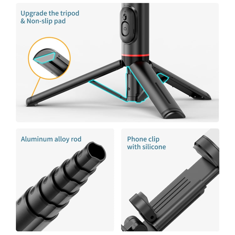 FUNSNAP Q12s 360 gradi girevole luce di riempimento Selsie Stick, Q12s