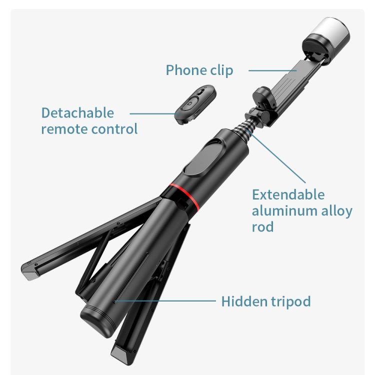 FUNSNAP Q12s 360 gradi girevole luce di riempimento Selsie Stick, Q12s