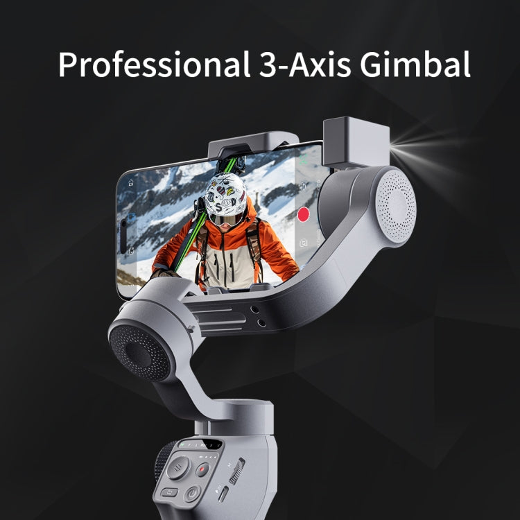 FUNSNAP Capture 5 Gimbal palmare professionale a 3 assi per telefono stabilizzatore live, Capture 5 Basic, Capture 5 Combo
