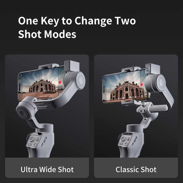 FUNSNAP Capture 5 Gimbal palmare professionale a 3 assi per telefono stabilizzatore live, Capture 5 Basic, Capture 5 Combo