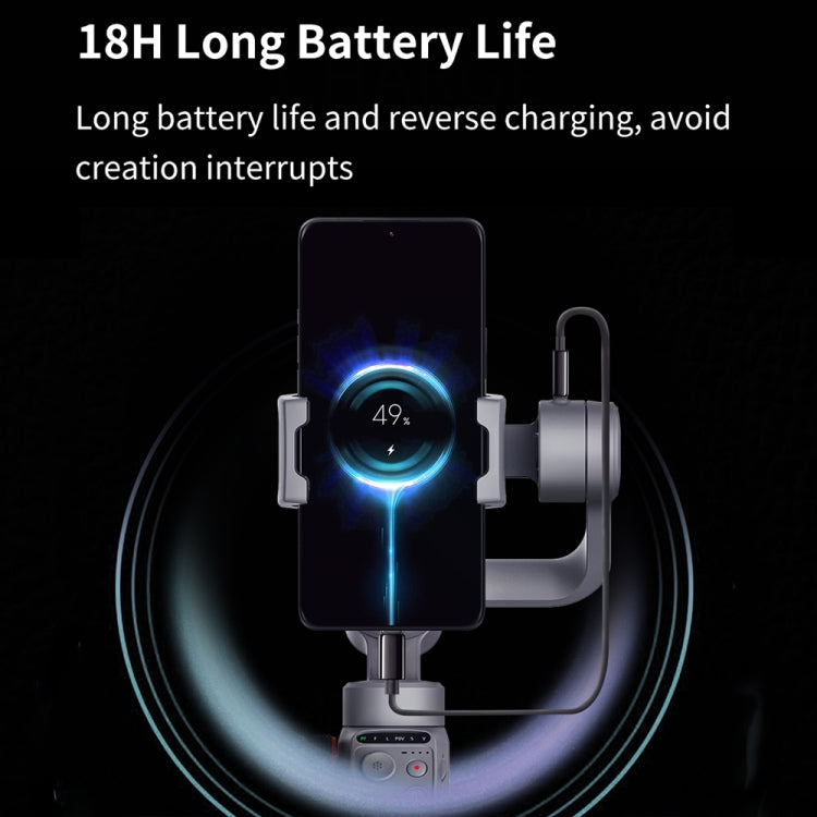 FUNSNAP Capture 5 Gimbal palmare professionale a 3 assi per telefono stabilizzatore live, Capture 5 Basic, Capture 5 Combo