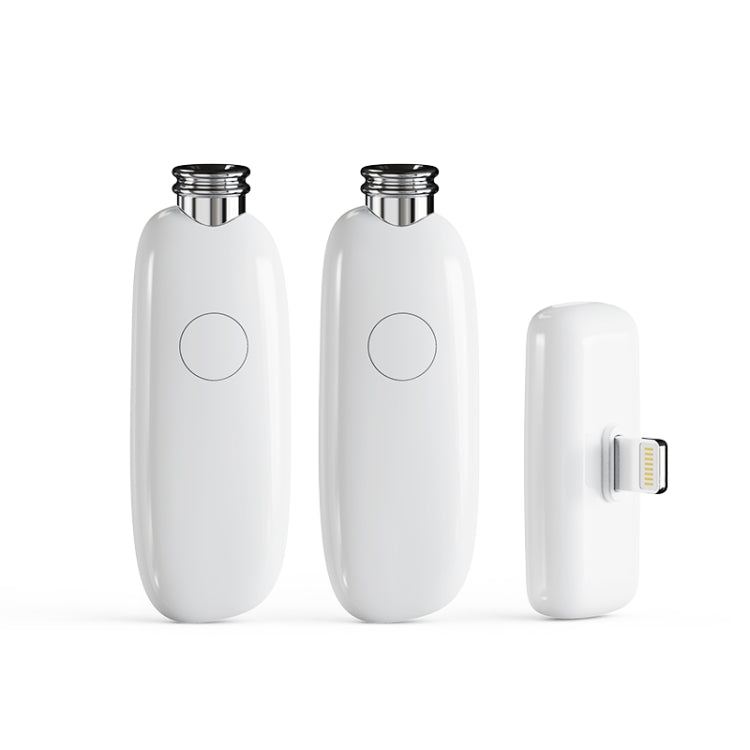 FUNSNAP M2 1 TX + 2 RX Microfono wireless con riduzione del rumore digitale Mic Tok, M2 Type-C, M2 8 Pin